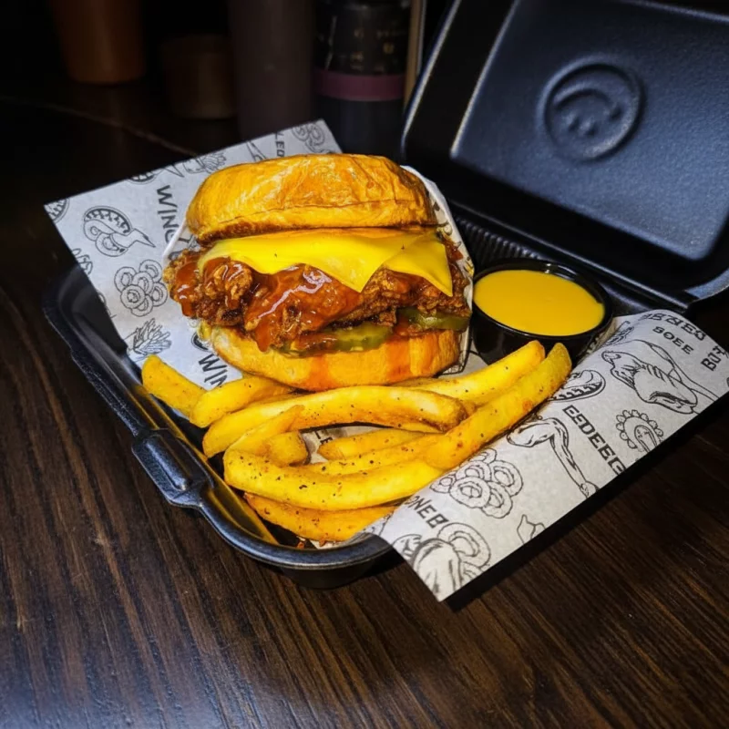 Buffalo Chicken Burger