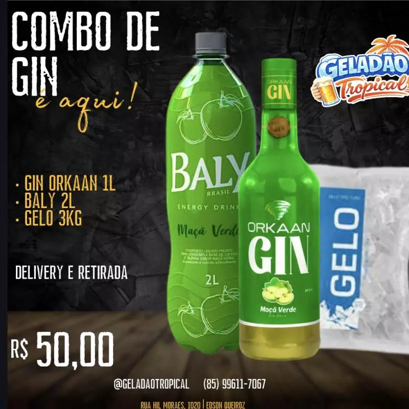 Com Gin Orkaan Maça Verde