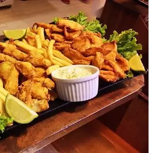 Isca de peixe para 2 pessoas