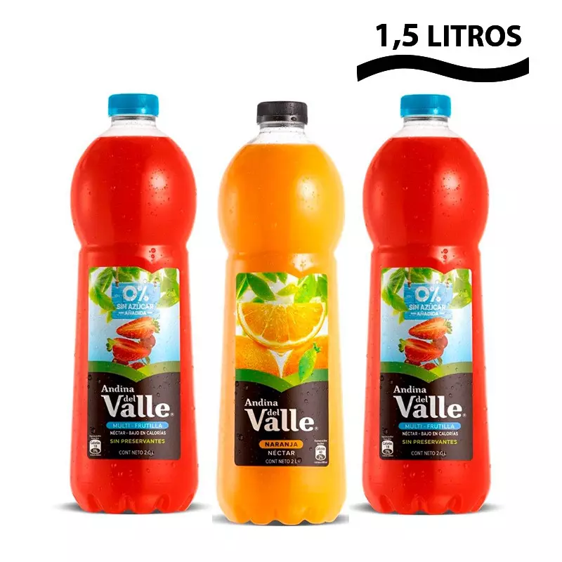 Jugos néctar 1.5 Litros
