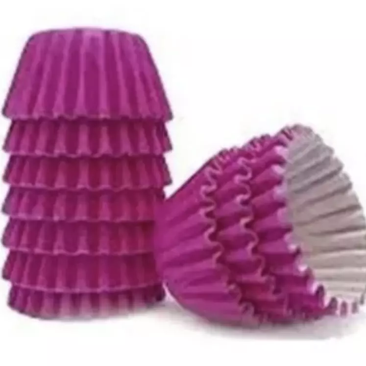 Forminha de Brigadeiro Rosa Escuro