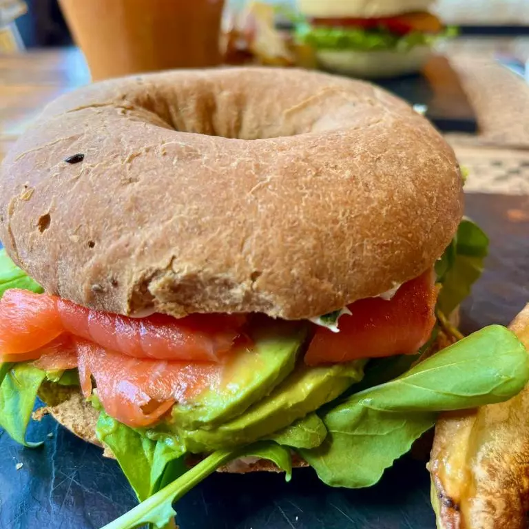 BAGEL DE TRUCHA