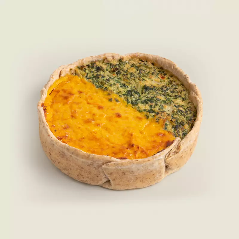 Quiche de Acelga y Calabaza