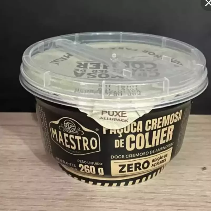 Paçoca Cremosa - Zero Acucar