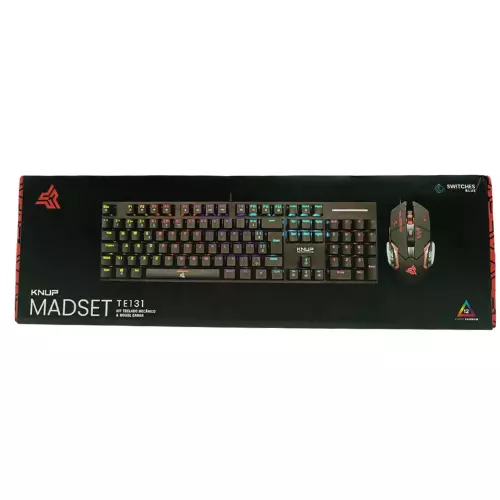 KIT TECLADO MECANICO KNUP TE131