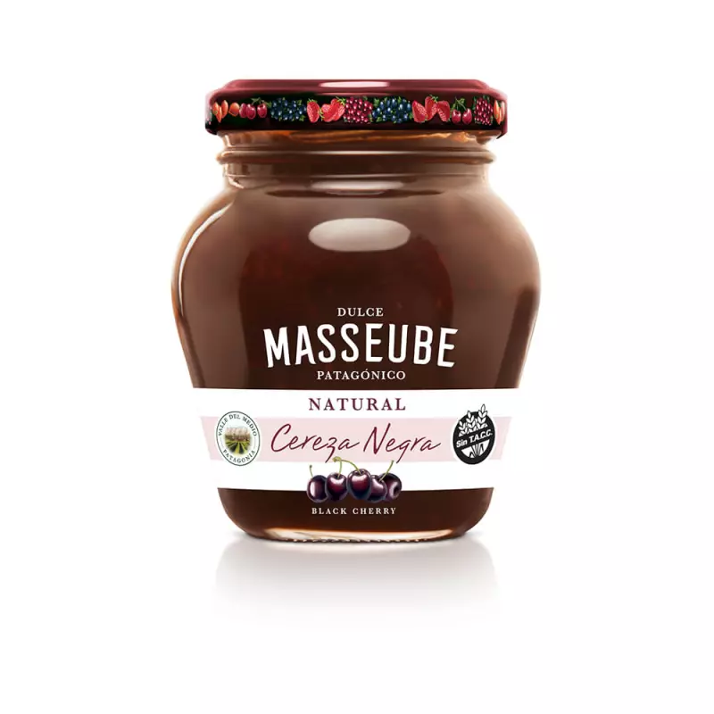 Dulce de cerezas negras x350gr