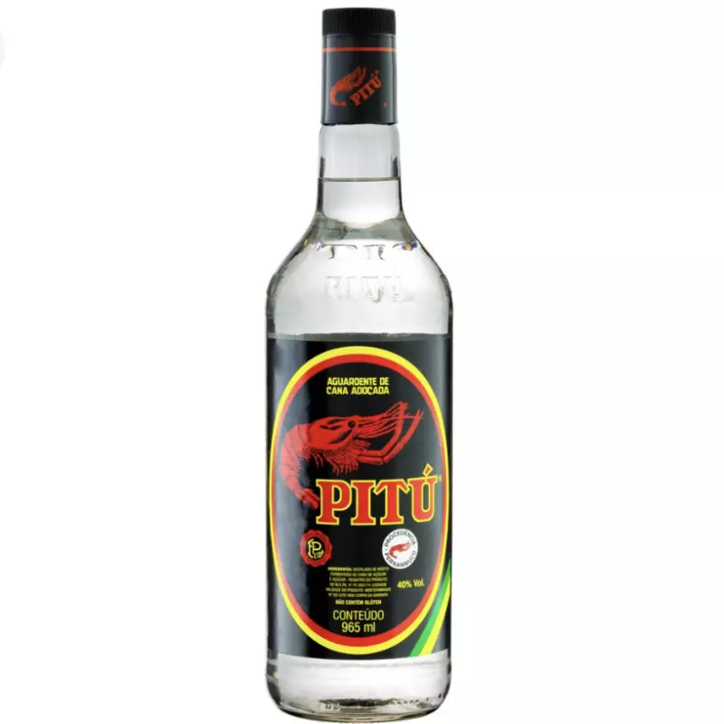 Aguardente de Cana  Pitú 965ml