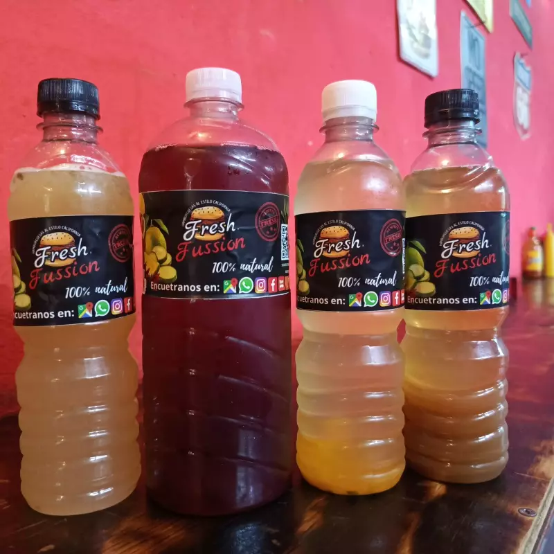 Agua maracuyá litro