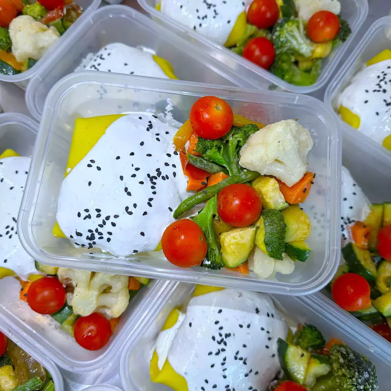 Panqueca de frango desfiado