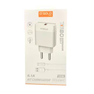 CARREGADOR GOLD TIPO-C 6A CA15-3
