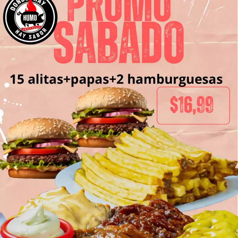 PROMO SABADO APLICA EFECTIVO O TRANS