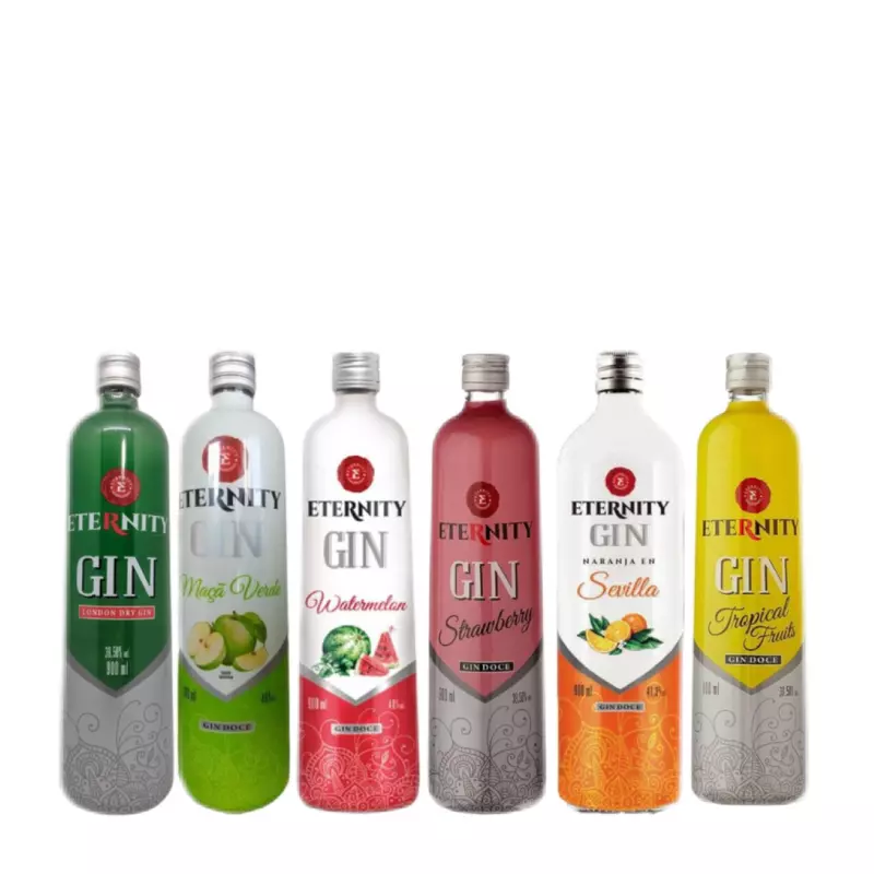 Gin eternity 900ml sabores
