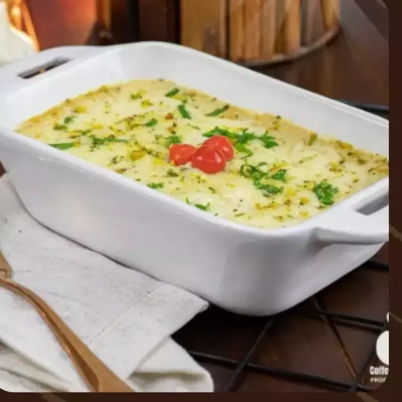 escondidinho de couve flor