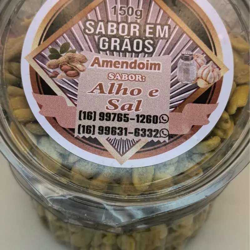 Amendoim 150g - Alho