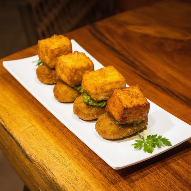 CROQUETA DE PEIXE C/ QUEIJO COALHO