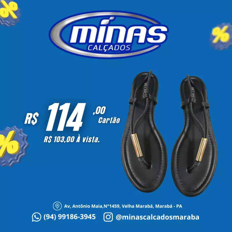 Sandália Preta RF:40654