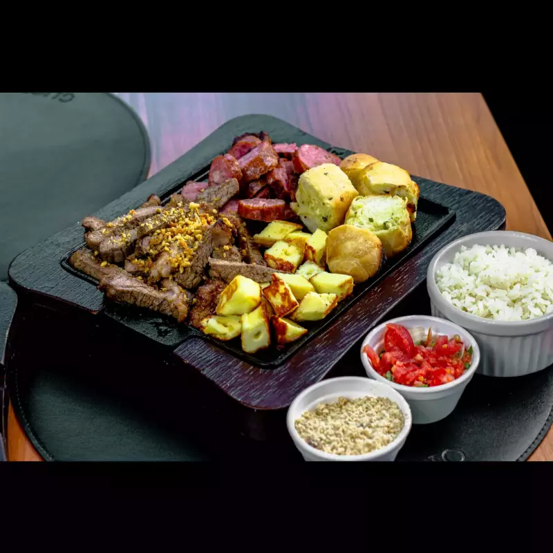 Tabua de Churrasco - serve 4 pessoas