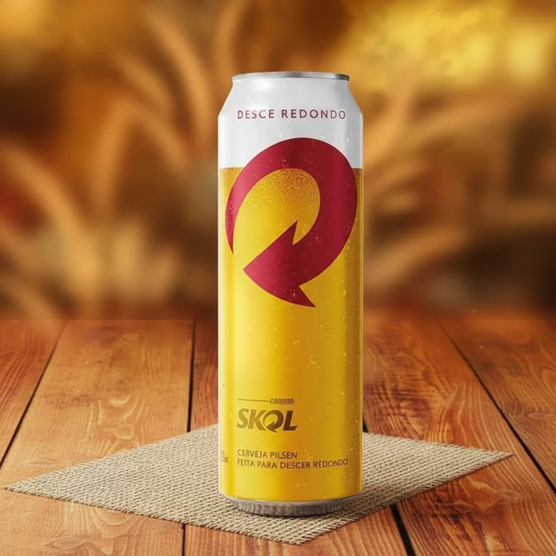 Cerveja Skol Lata 550 ml Latão
