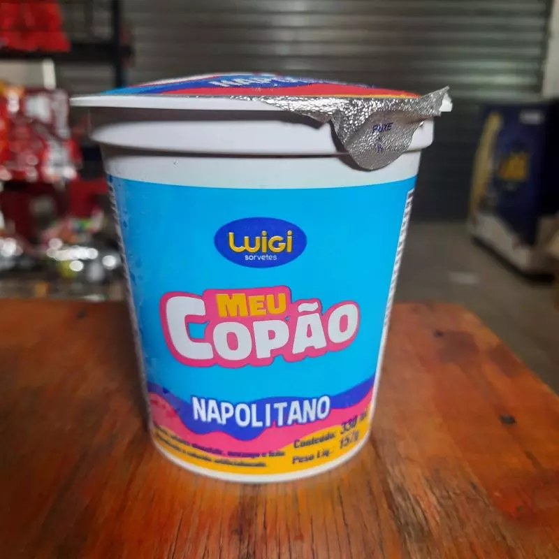 SORVETE COPÃO NAPOLITANO 330ML