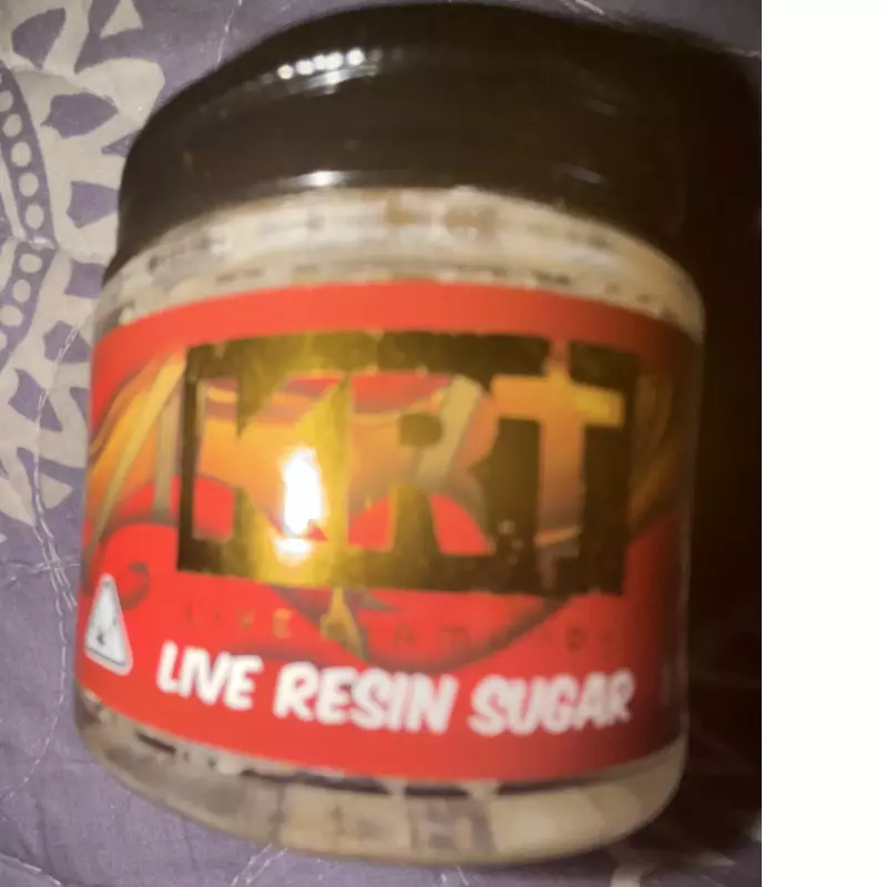 LIVE RESIN SUGAR (1G): CARAMEL APPLE
