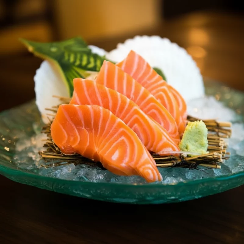 Sashimi de Salmão