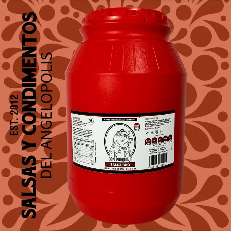 SALSA BBQ DON PORQUIRIO