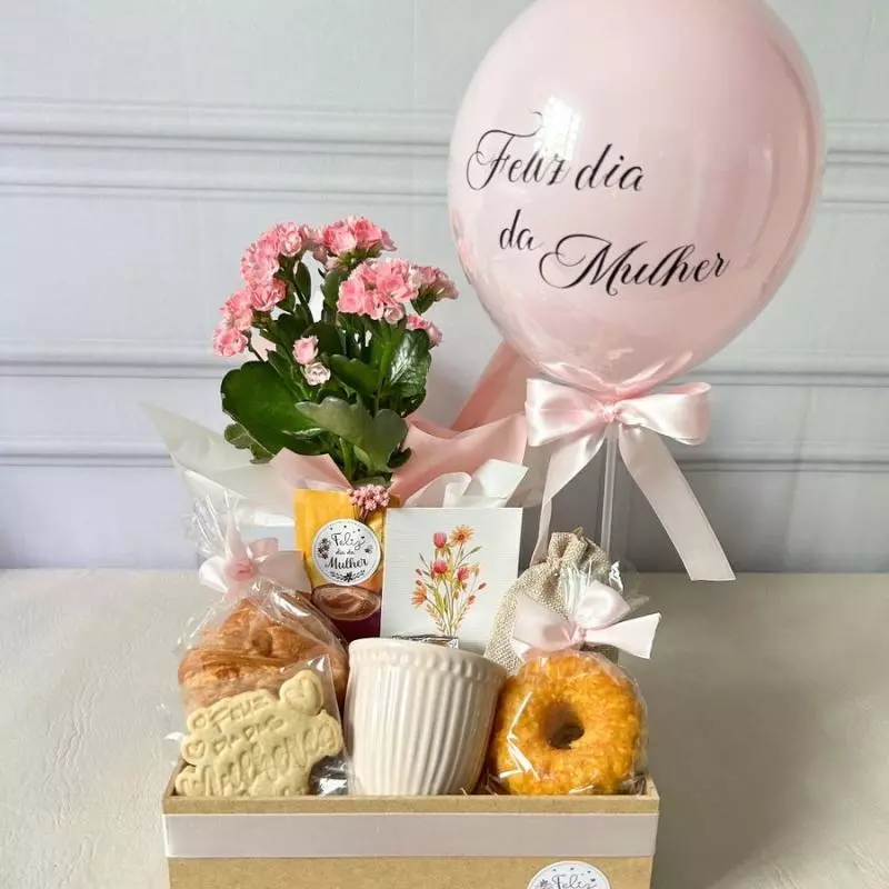 Box afeto café Dia das mulheres