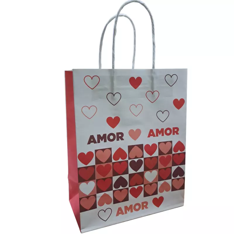 Bolsa Para Presente Escrito : Amor