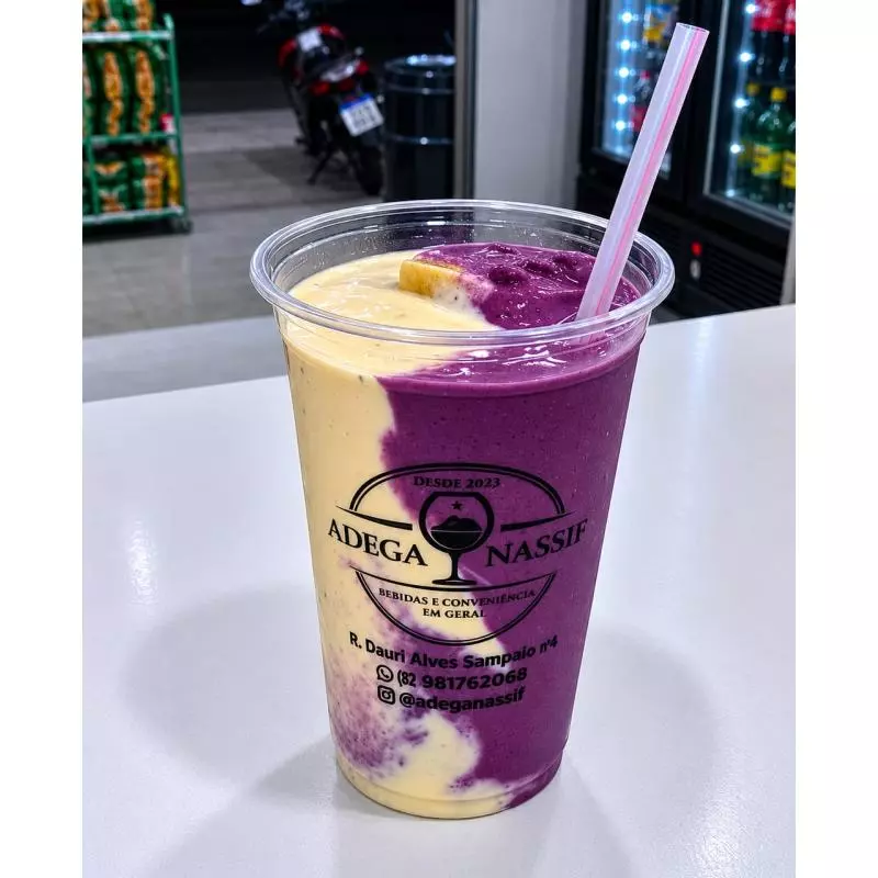 BATIDA DE AÇAÍ+MARACUJÁ S ALCOOL