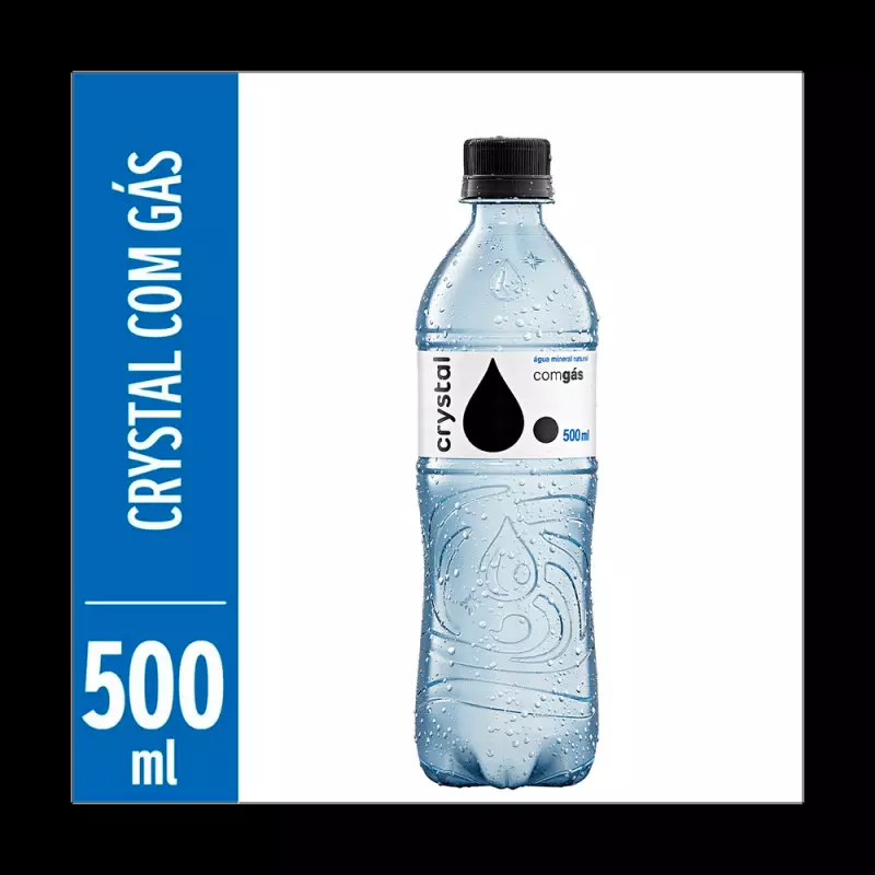 Água mineral com gás 500 ML