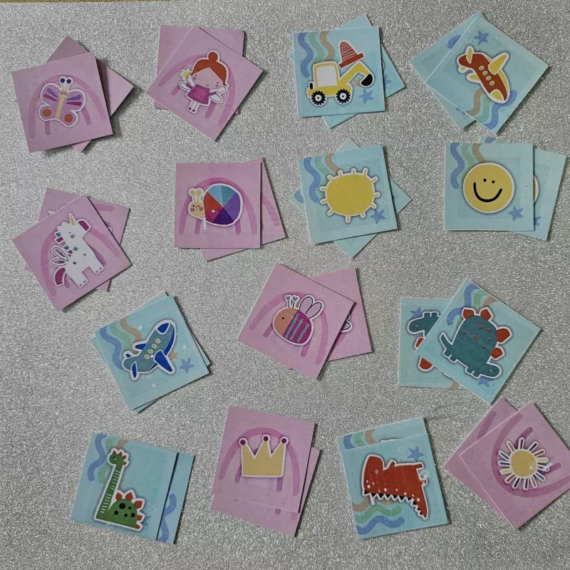 Juego didáctico memoria parejas