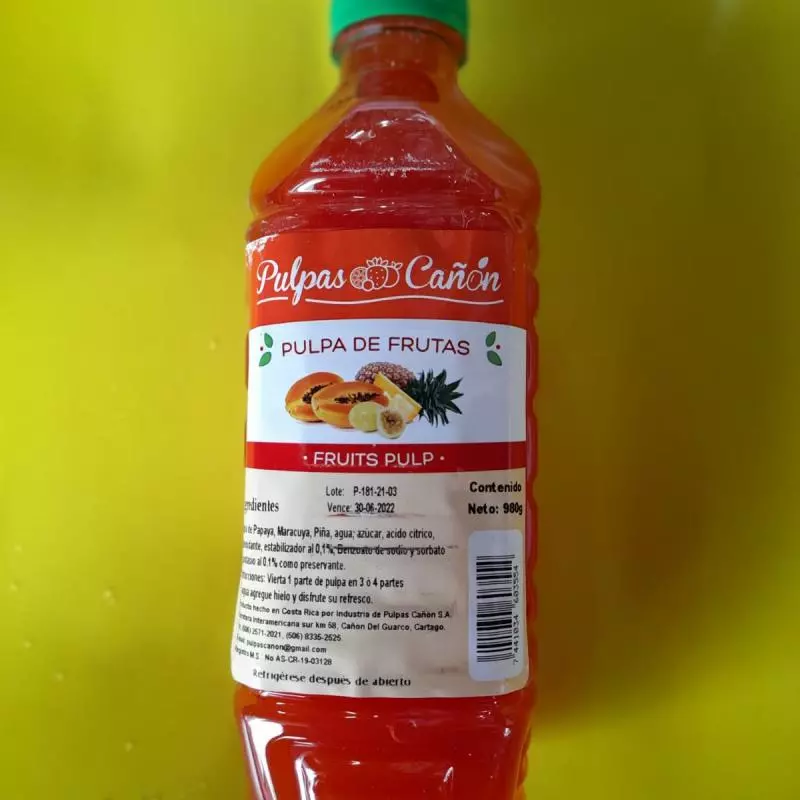 PULPA DE FRUTAS 1 LITRO