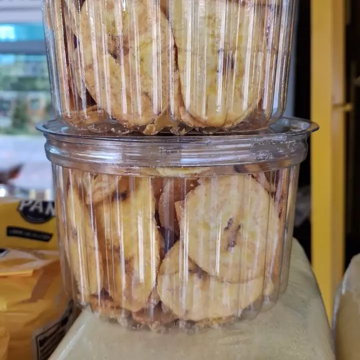 Banana Frita Salgada - Pote Pequeno
