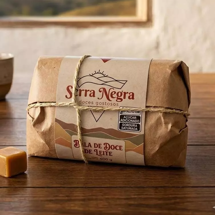 Bala Doce de Leite Serra Negra 400g