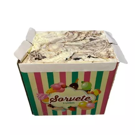 Caixa premium de sorvete 5L