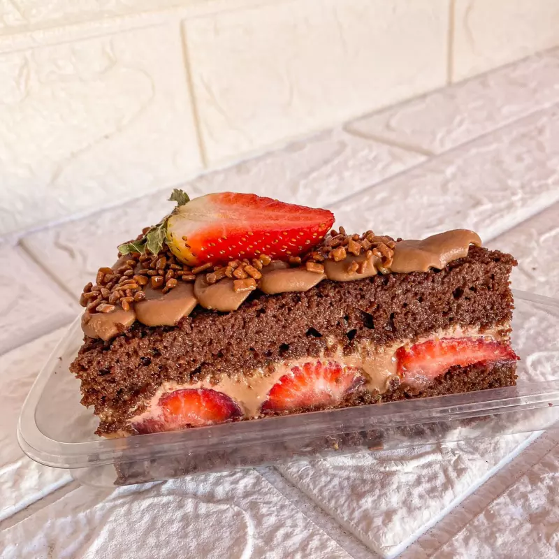 Fatia Gourmet - Brig. + Morango