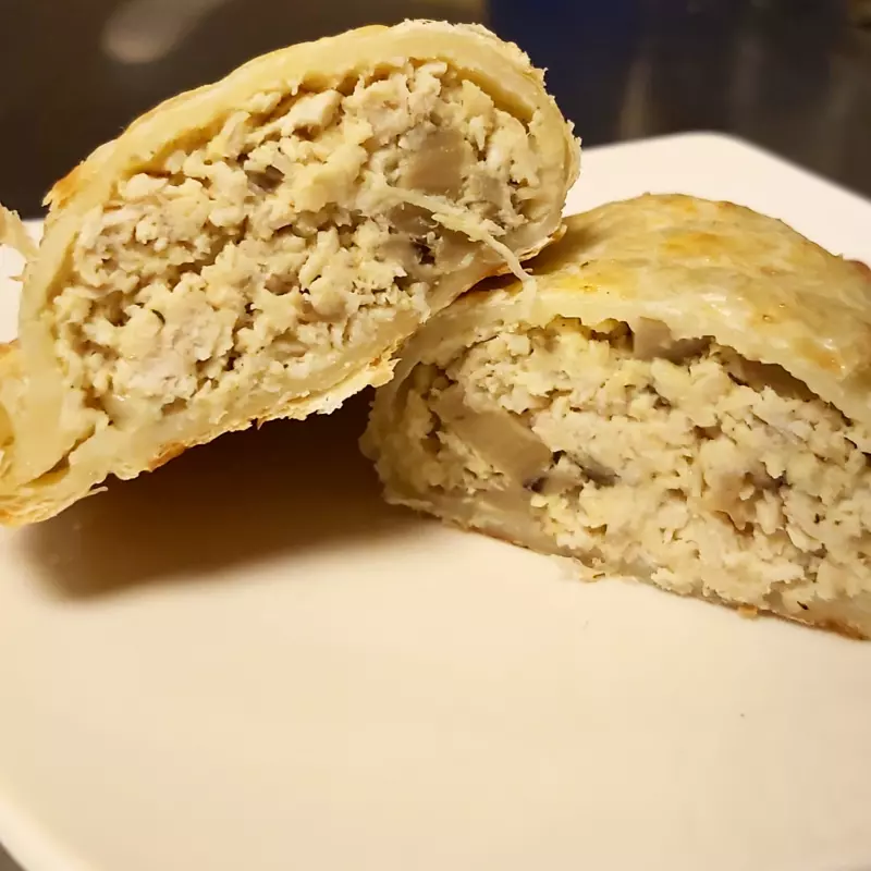 21 - Pollo, champiñones y mostaza