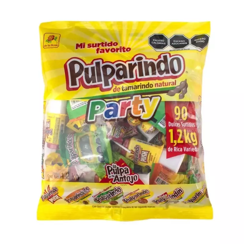 Pulparindo Party x 90 dulces surtido