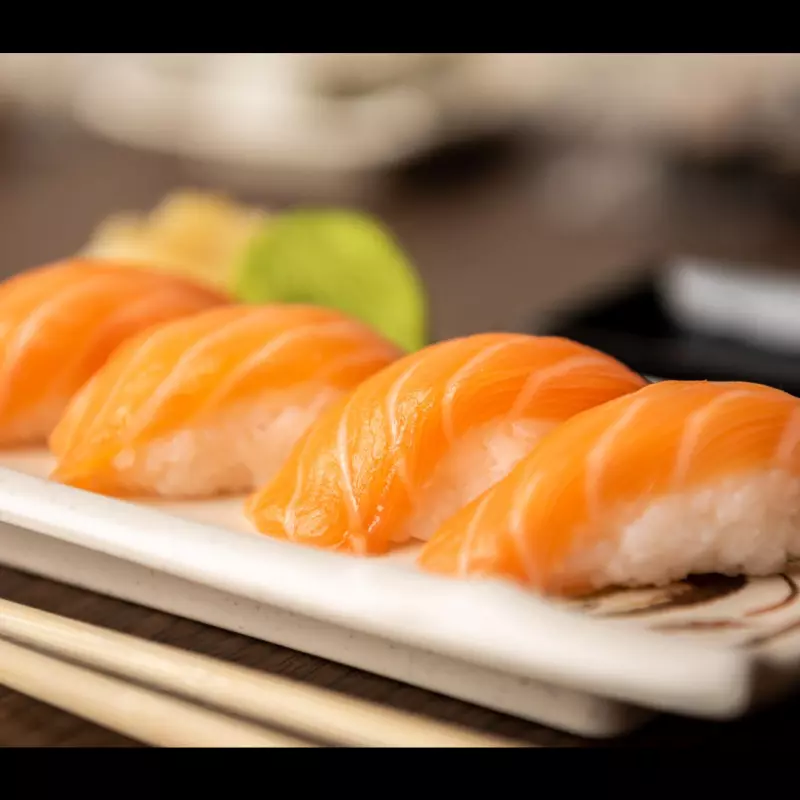 Nigiri Salmão 8 Peças
