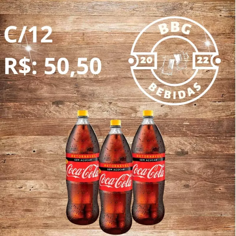 COCA COLA RETORNÁVEL ZERO