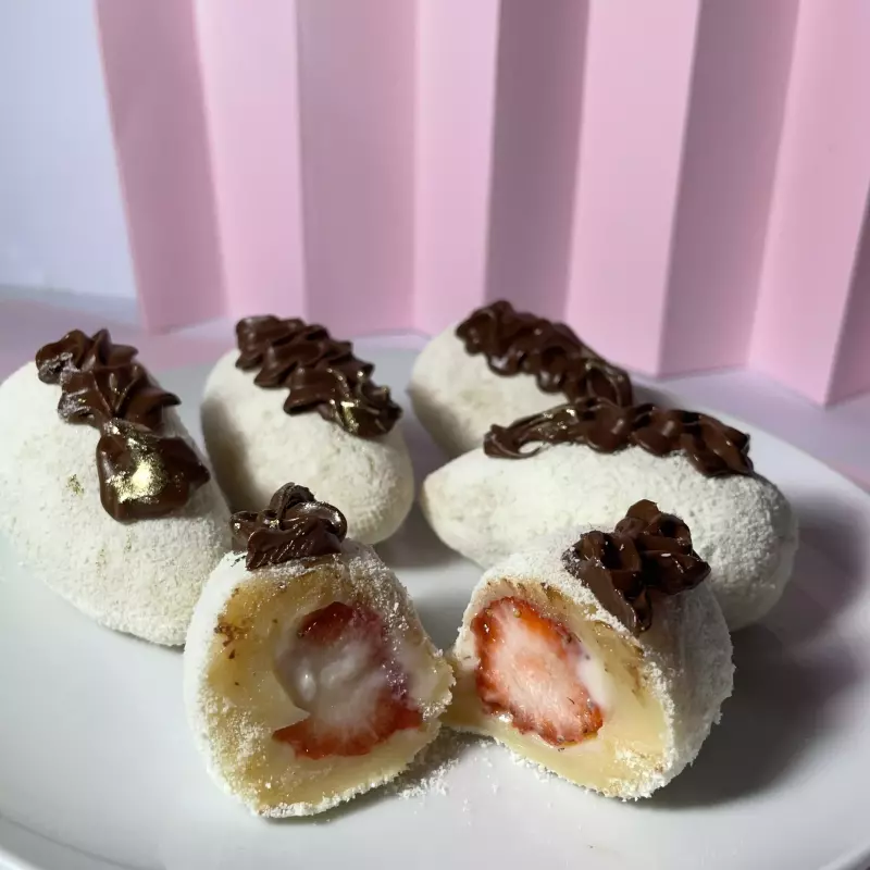 Coxinha de morango 🍓