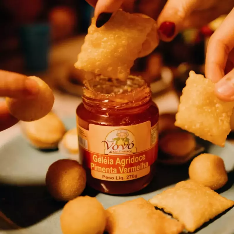 Geleia Agridoce de Pimenta Vermelha