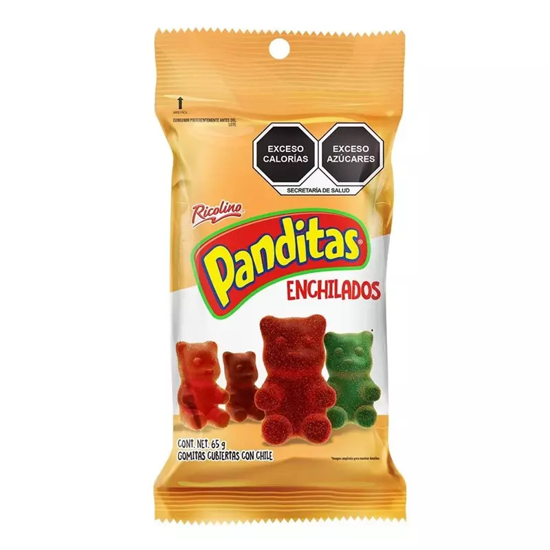 Panditas enchilados