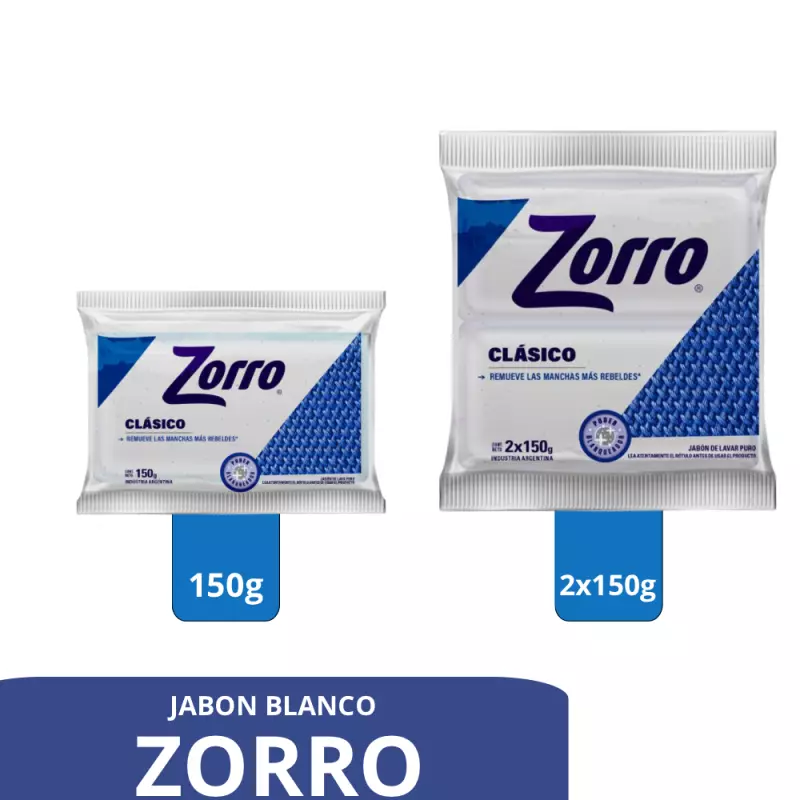 Jabon Blanco ZORRO