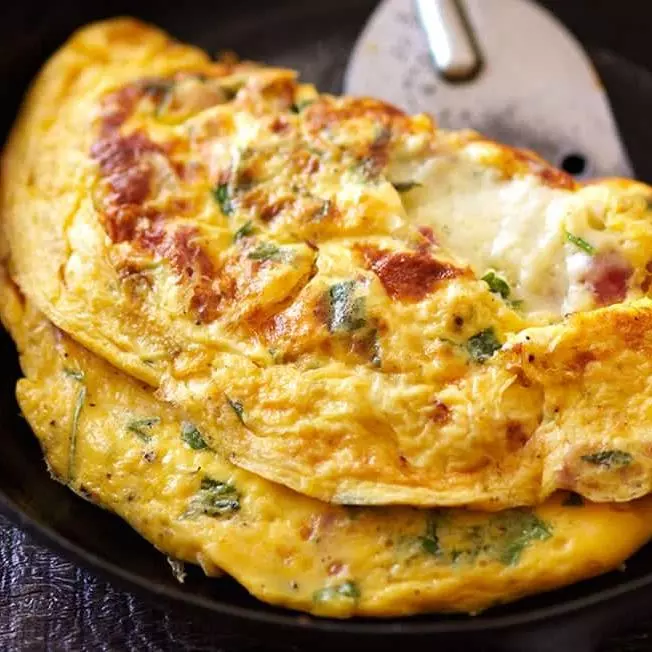 Omelete - Presunto e Queijo