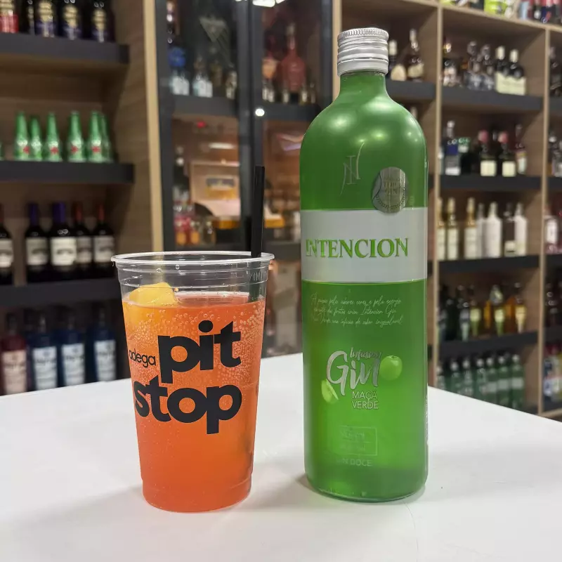 COPÃO DE GIN INTENCION MAÇÃ VERDE
