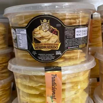 CHIPS DE PROVOLONE DESIDRATADO 200G