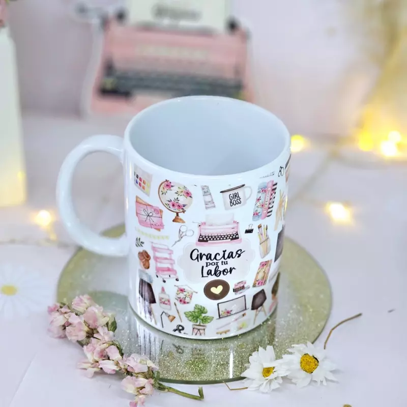 Mug sencillo secretaria