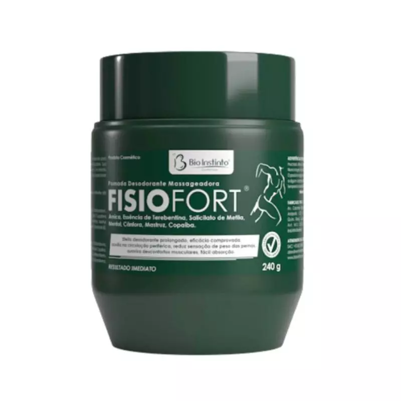 Pomada Massageadora Fisiofort 240g