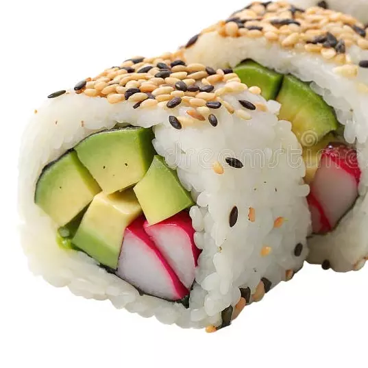 Roll envuelto en Sesamo